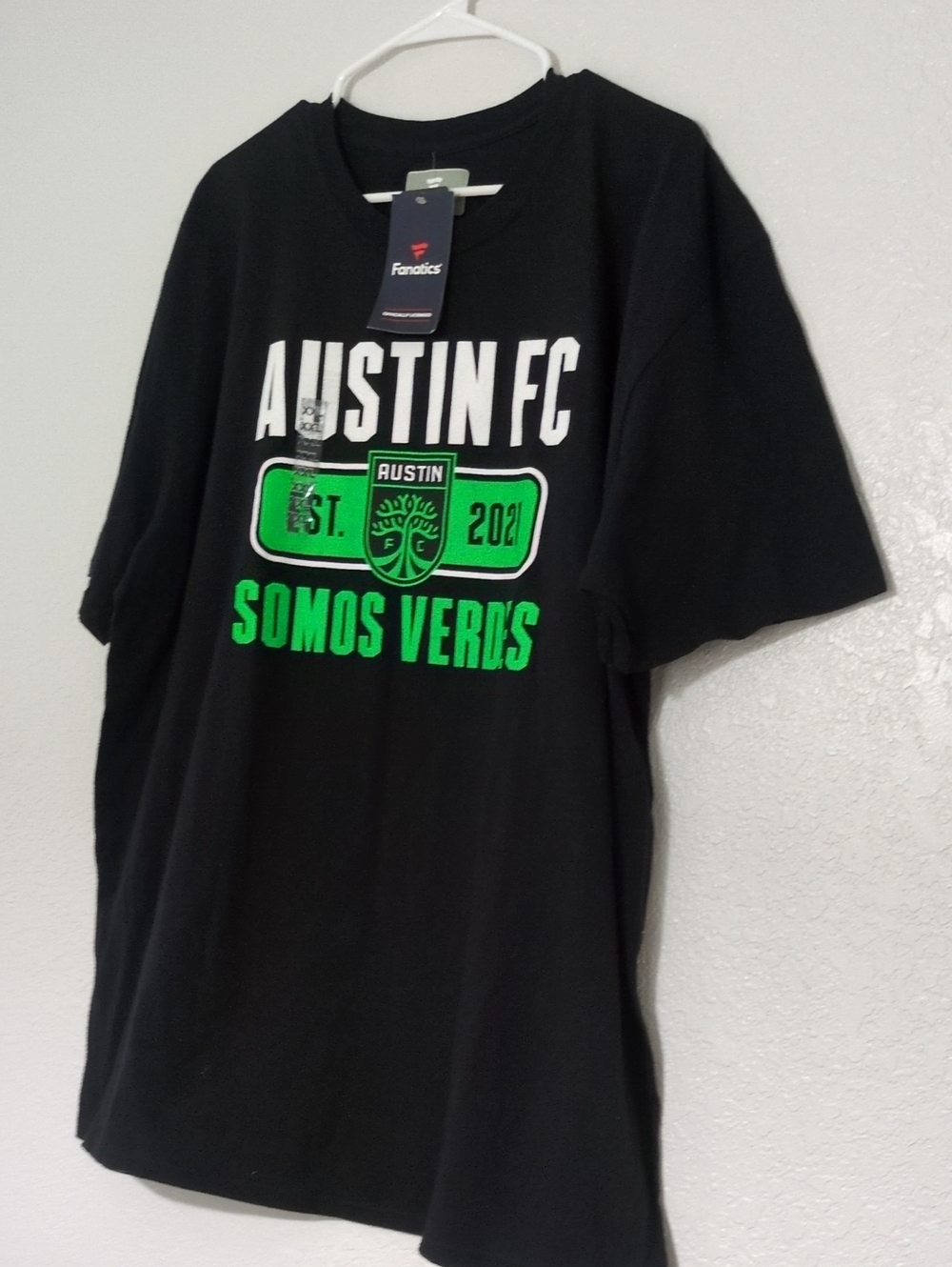 Fanatics Black Austin FC Somos Verds Graphic Tee